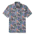 Men's Hawaiian Shirt Mysteries of the Jungle Print Cotton Button-down Short Sleeve Aloha Shirt