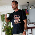 Hawaiian Tee For Men Year of the Dragon 2024 Tee Crew Neck 100% Cotton - BLACK