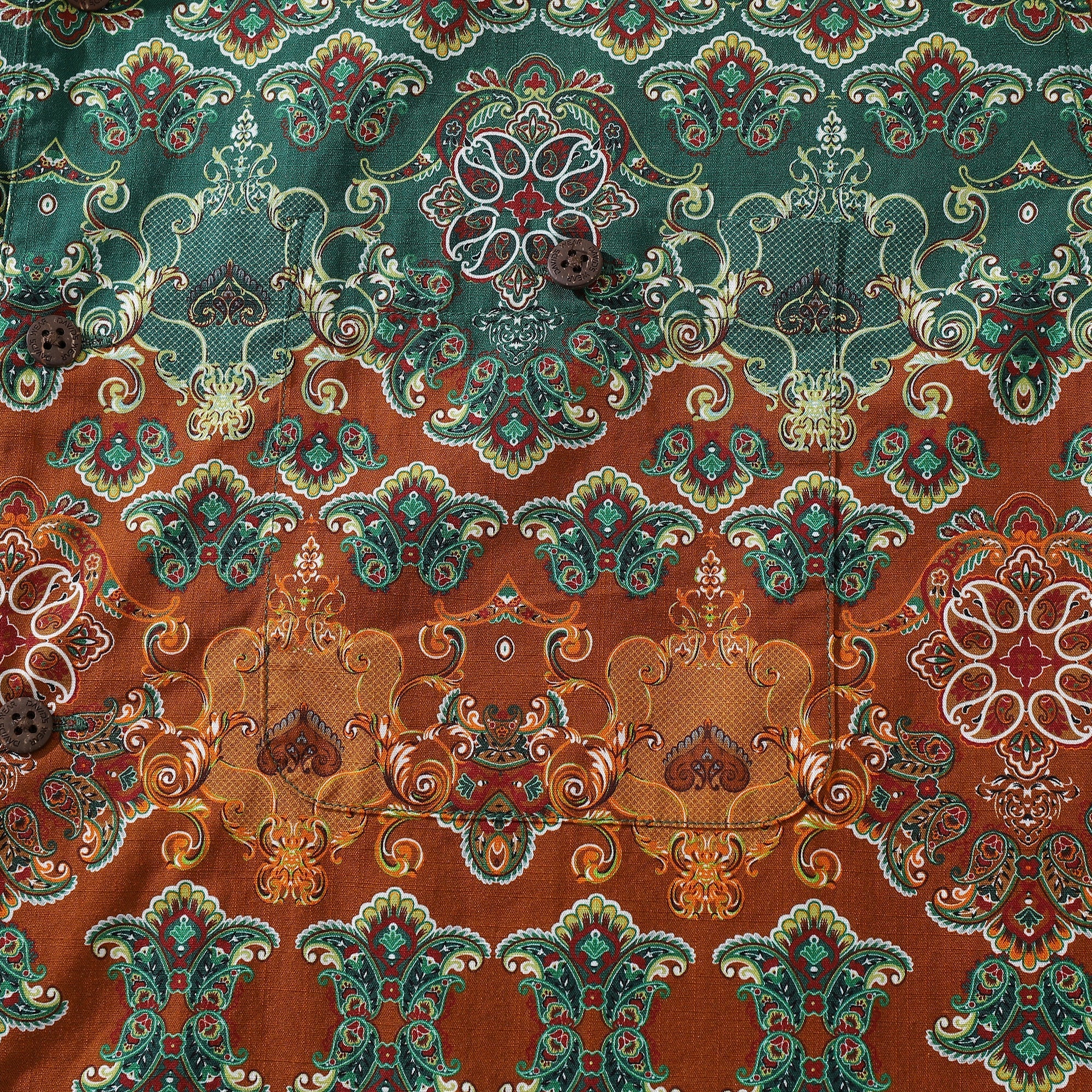 Hawaiian Shirts For Men Vintage Paisley Printed Shirt